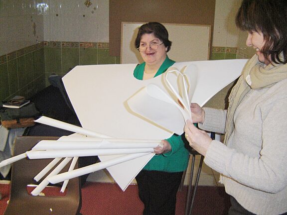 The development of the Blue Room project