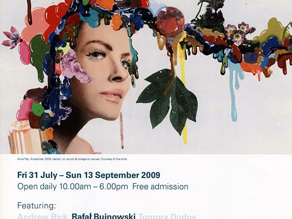 Poster for Slow Magic exhibition