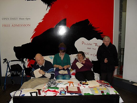 Blue Room Bed-In at Bluecoat