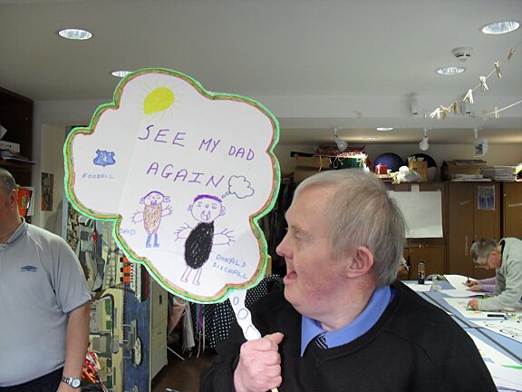 Blue Room Bed-In at Bluecoat