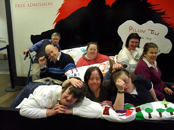 Blue Room Bed-In at Bluecoat