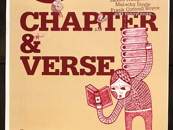 Poster for 2010 Chapter & Verse literature festival