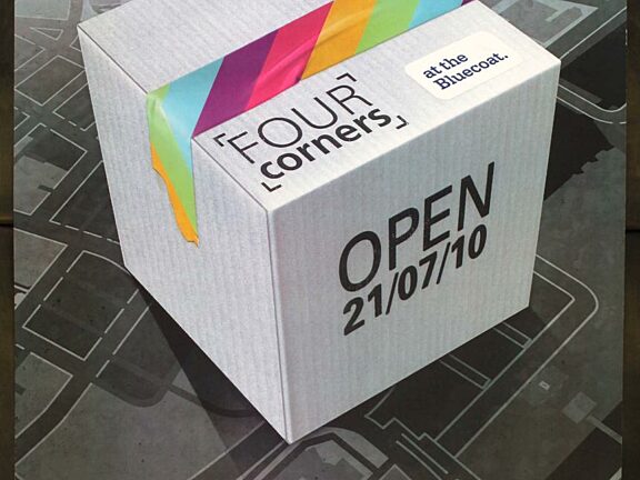 Poster for Four Corners exhibition