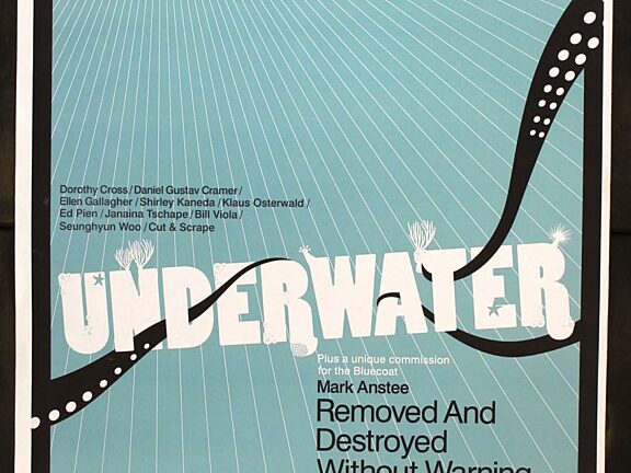 Poster for Underwater exhibition