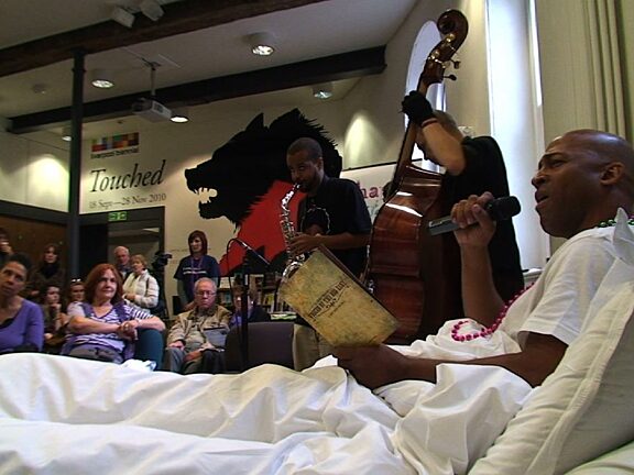 Bed in at the Bluecoat, with Chuck Perkins