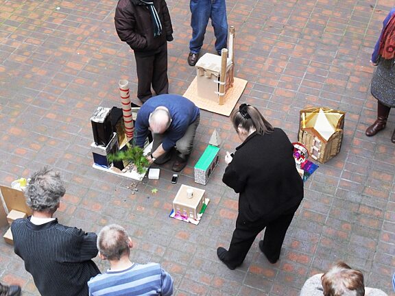 Blue Room artists explore Democratic Promenade