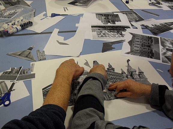 Blue Room artists explore Democratic Promenade