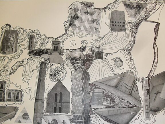 Blue Room artists explore Democratic Promenade