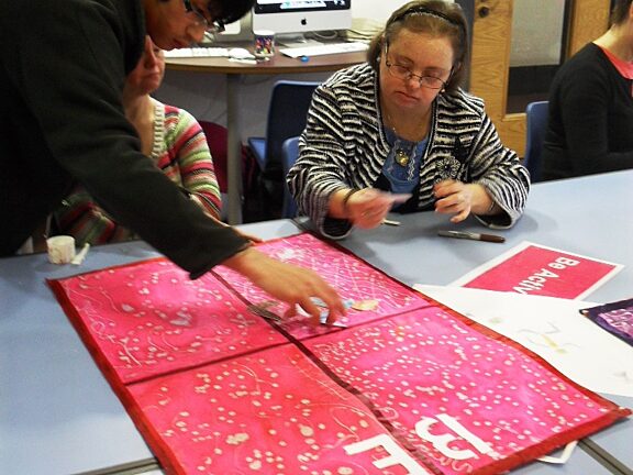 Blue Room artists explore Democratic Promenade