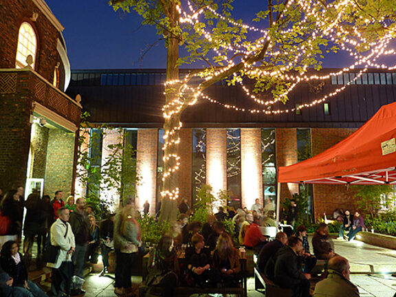 Light Night in the Bluecoat garden