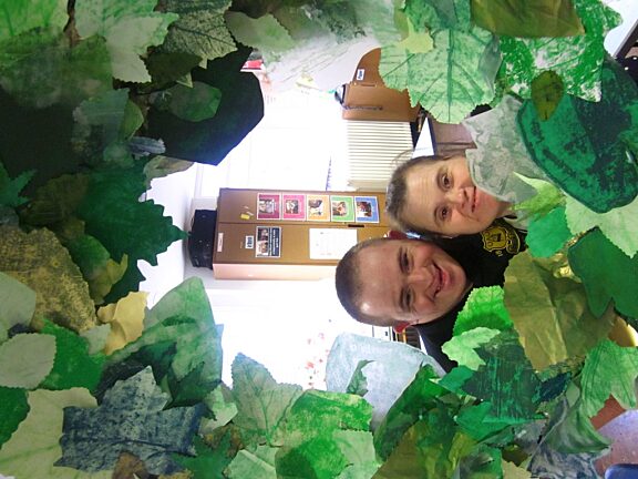 Blue Room artists create festive decorations for Bluecoat