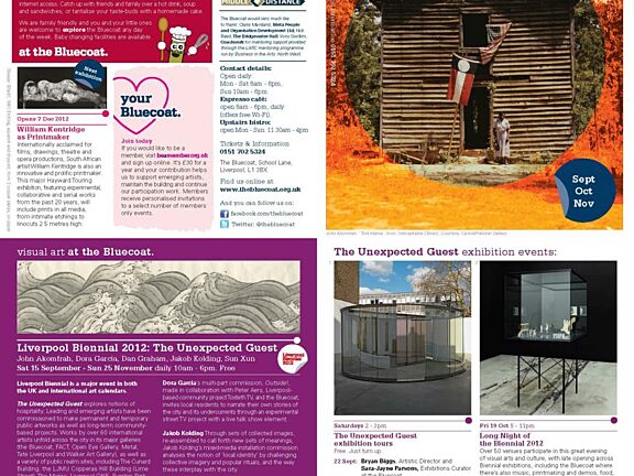 Autumn 2012 Events Brochure