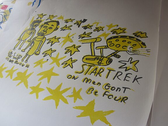 Blue Room in the Bluecoat Print Studio