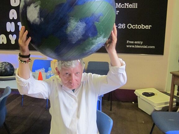 Blue Room artists perform as part of Sense and Sustainability