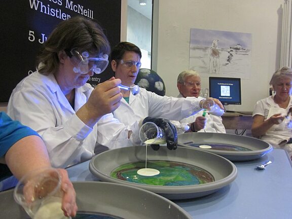 Blue Room artists perform as part of Sense and Sustainability