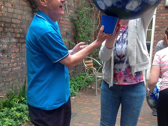 Blue Room artists perform as part of Sense and Sustainability