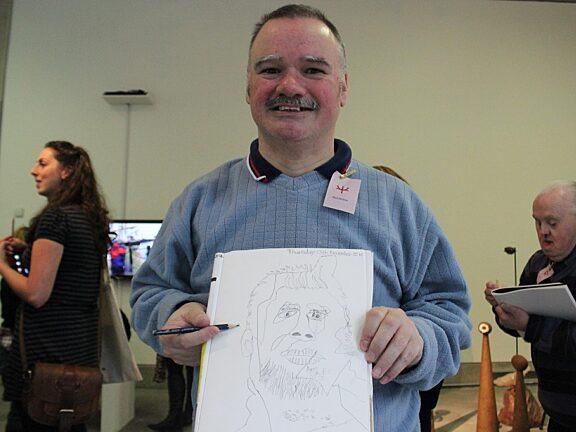 Venture Arts visit Bluecoat during DaDaFest 2014