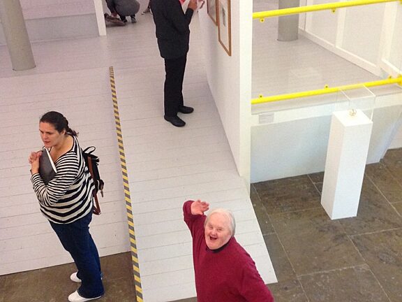 Blue Room visit Tate Liverpool