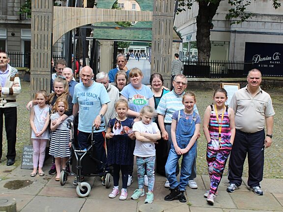 Blue Room and Out of the Blue with 'We Approach' by Anne Harild