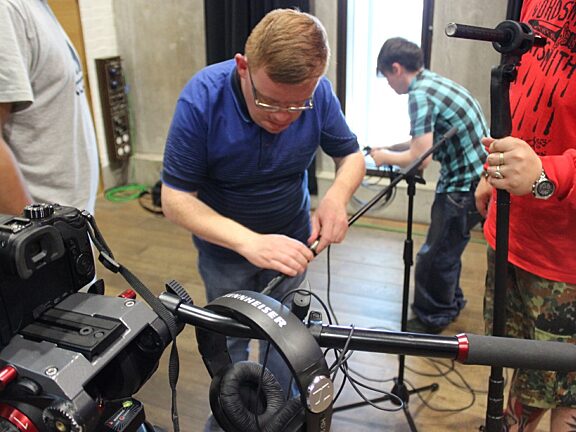 Cafe Missing project with Blue Room Transitions