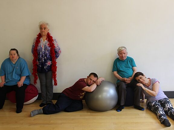 Expanding the Picture, Blue Room dance