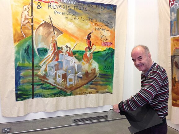 Blue Room explore Keith Piper: Unearthing the Banker's Bones