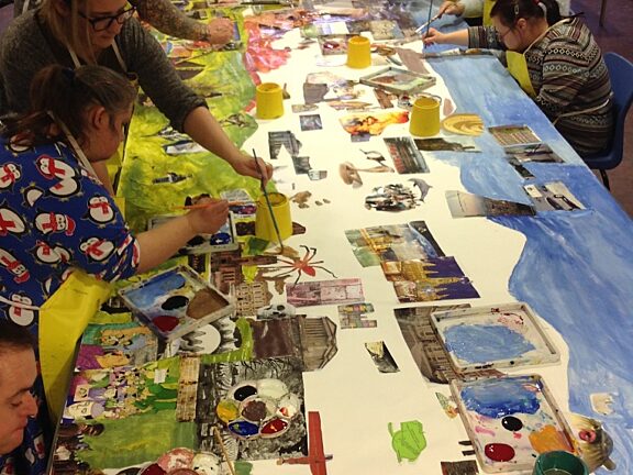 Blue Room explore Keith Piper: Unearthing the Banker's Bones