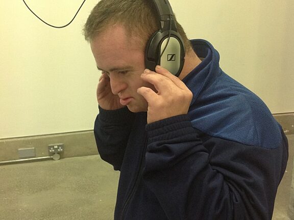 Blue Room explore the gallery: Left Hand to Back of Head, Object Held Against Right Thigh