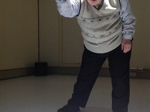 Blue Room explore the gallery: Left Hand to Back of Head, Object Held Against Right Thigh