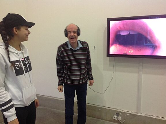 Blue Room explore the gallery: Left Hand to Back of Head, Object Held Against Right Thigh