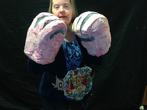 Blue Room explore the gallery: Left Hand to Back of Head, Object Held Against Right Thigh