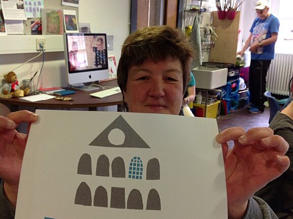 Blue Room design a new logo