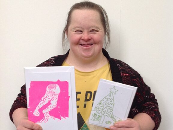 Blue Room in the Print Studio