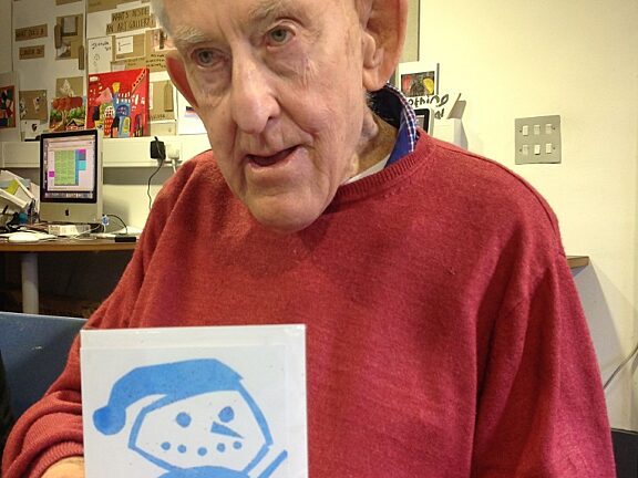 Blue Room in the Print Studio