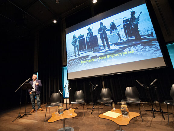 Captain Beefheart Weekend: Alan Dunn introducing 'Beafheart on the Beach' film