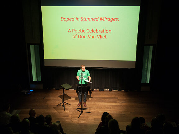 Captain Beefheart Weekend: 'Doped in Stunned Mirages' poetry event