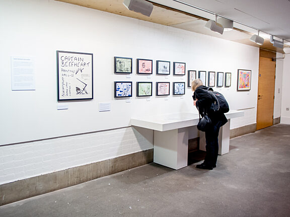 Captain Beefheart Weekend display