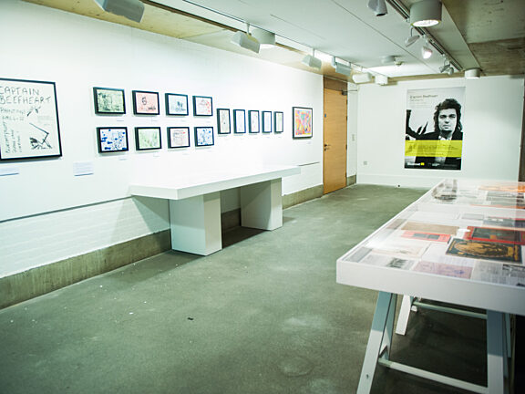 Captain Beefheart Weekend display