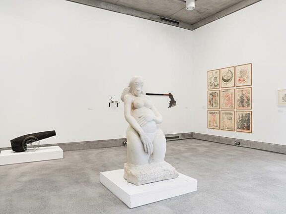 In the Peaceful Dome exhibition