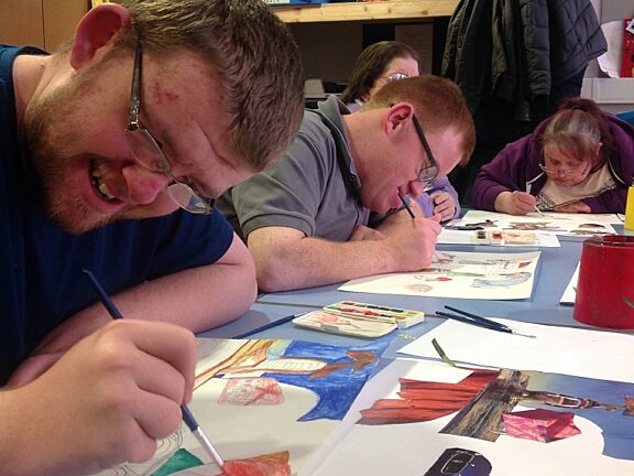 Blue Room explore In the Peaceful Dome at Bluecoat