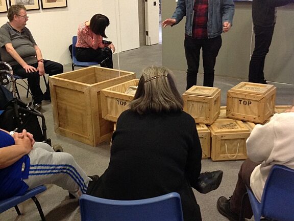 Blue Room explore In the Peaceful Dome at Bluecoat