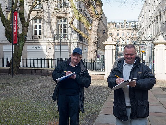 Blue Room explore Public View at Bluecoat