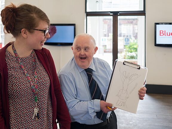 Blue Room explore Public View at Bluecoat