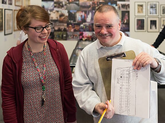 Blue Room explore Public View at Bluecoat