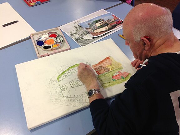 Blue Room Skill Share workshops