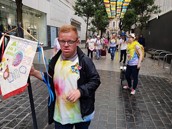 Blue Room take part in Liverpool Pride 2018