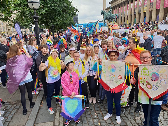 Blue Room take part in Liverpool Pride 2018