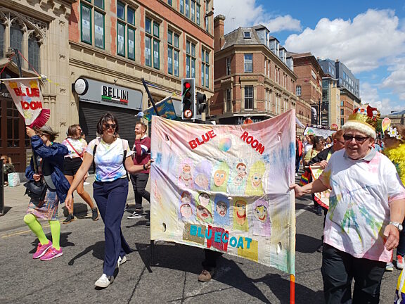 Blue Room take part in Liverpool Pride 2018