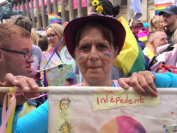 Blue Room take part in Liverpool Pride 2018