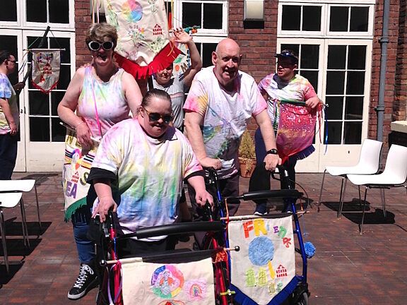 Blue Room take part in Liverpool Pride 2018